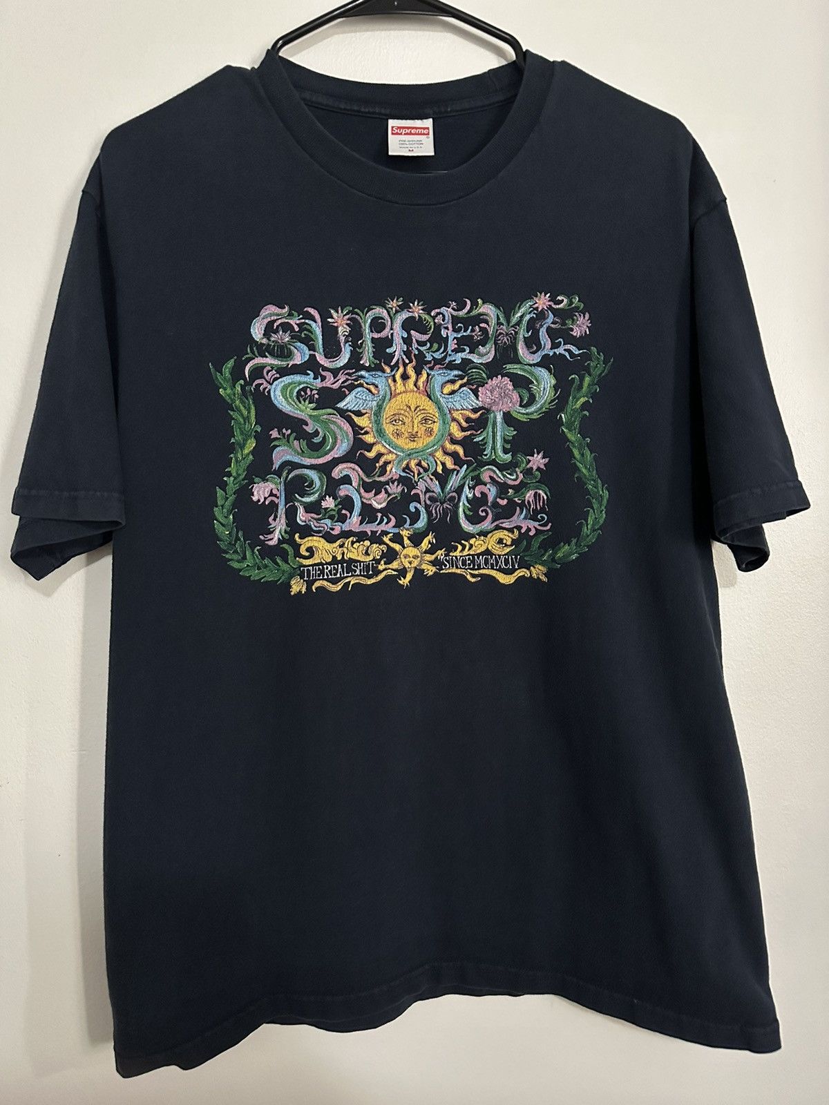 Supreme Crest Tee 黒 PRADA Supreme | Crest Tee - UG.SHAFT