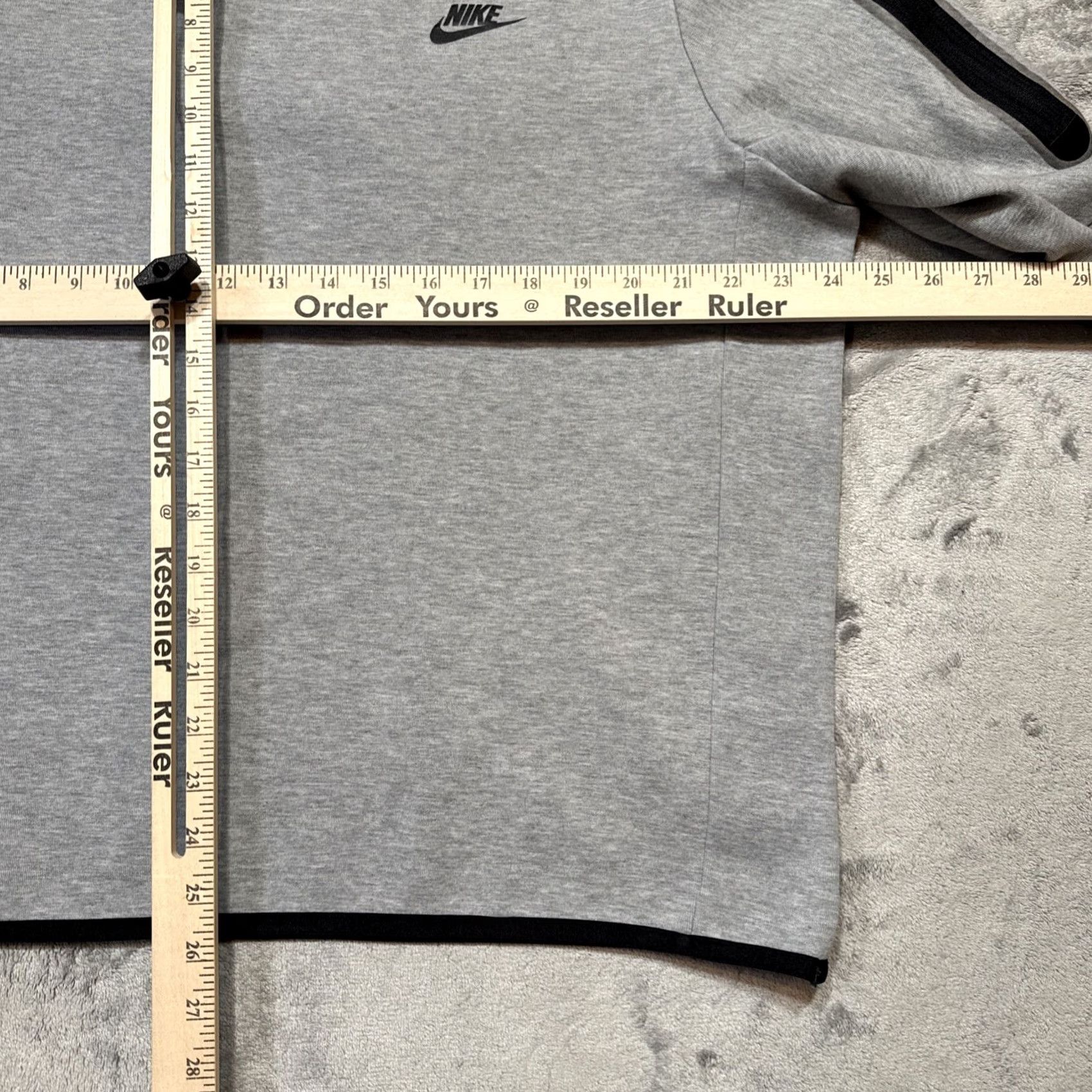 Nike Nike Tech Fleece Crew Neck Sweatshirt Men's XL Gray Pullover Zipper CU4505-063 Size US XL / EU 56 / 4 - 6 Thumbnail