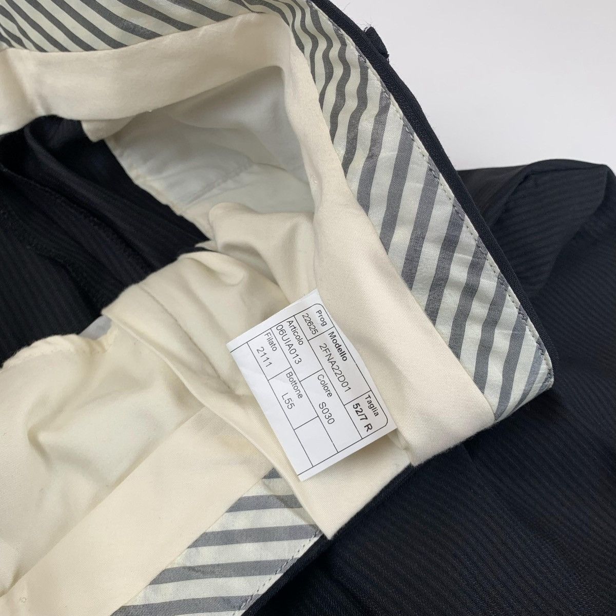 Tagliatore Tagliatore wool 110s classic stripped suit Size 42R - 11 Thumbnail