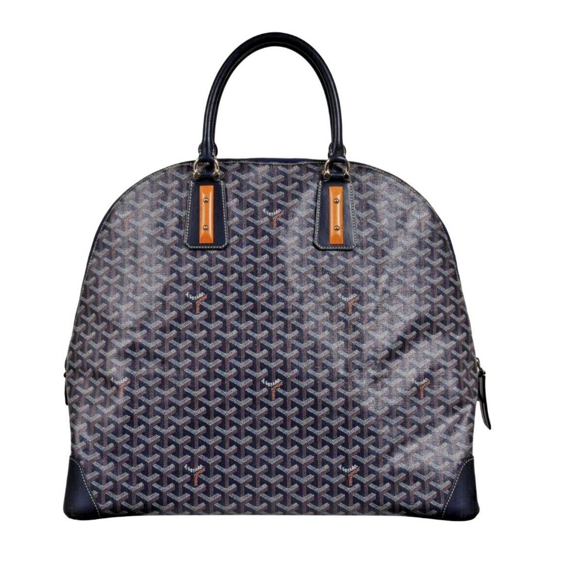 Goyard Vendome Sac Gm Top Handle Tote Bag Navy Blue - 02288, Men's