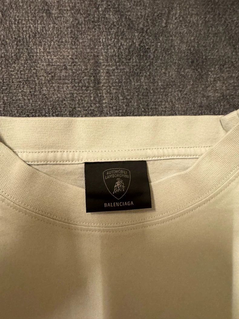 Balenciaga Balenciaga Lamborghini Long Sleeve TShirt-2505 Size US M / EU 48-50 / 2 - 3 Thumbnail