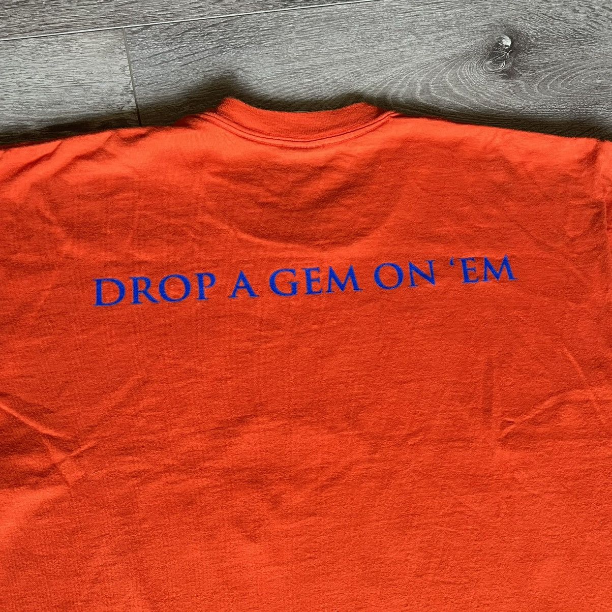 Supreme x Mobb Deep Dragon Drop a Gem On Em Orange T Shirt