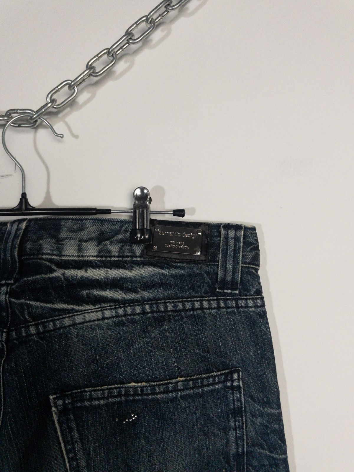 semanticdesign Splatter Poem Bootcut Jeans like LGB If Six was Nine Size US 34 / EU 50 - 6 Thumbnail