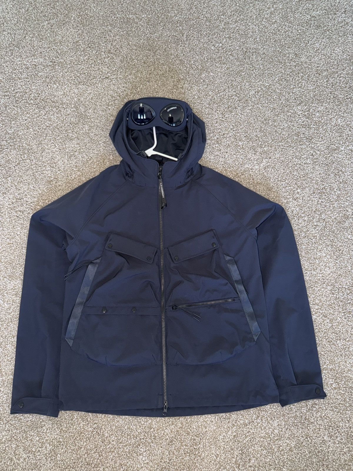 C.P. Company C.P. Company Shell-R Goggle Jacket (Black) Size US M / EU 48-50 / 2 - 1 Thumbnail