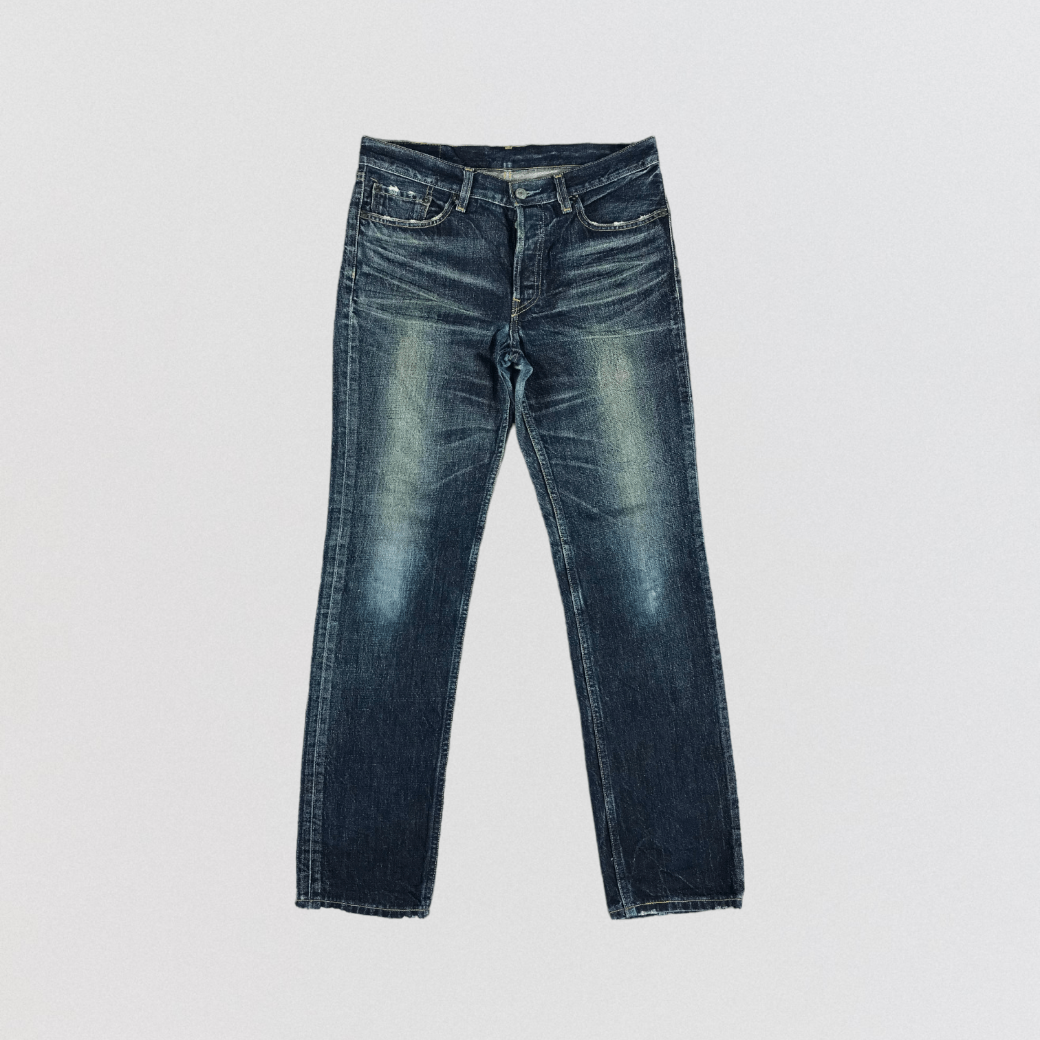 Levi's × Vintage 90s Vintage Blue Wash Levis 501 Jeans-JM2916 Size US 33 - 1 Thumbnail