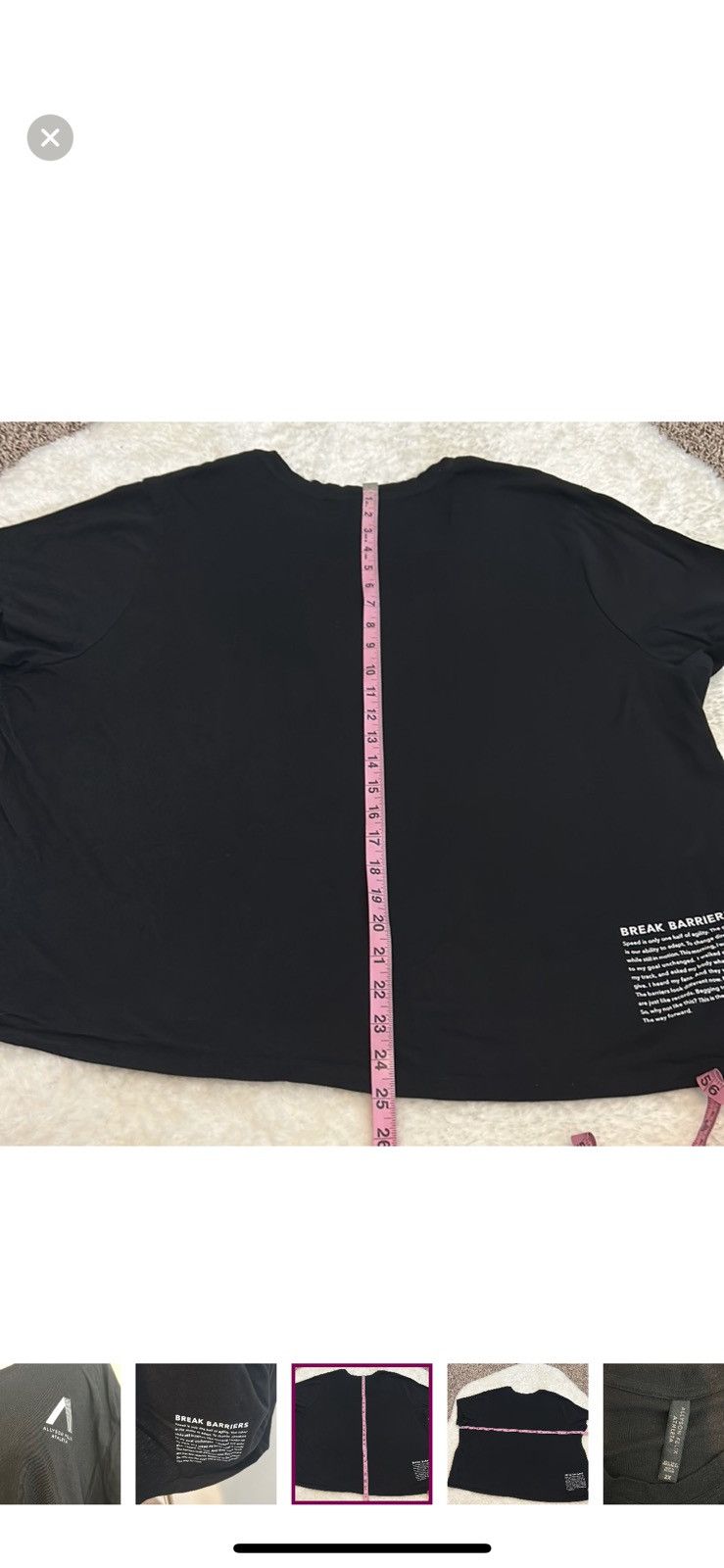 Athleta Athleta x allyson Felix 2x the legend tee Size XXL / US 16-18 / IT 52-54 - 3 Thumbnail