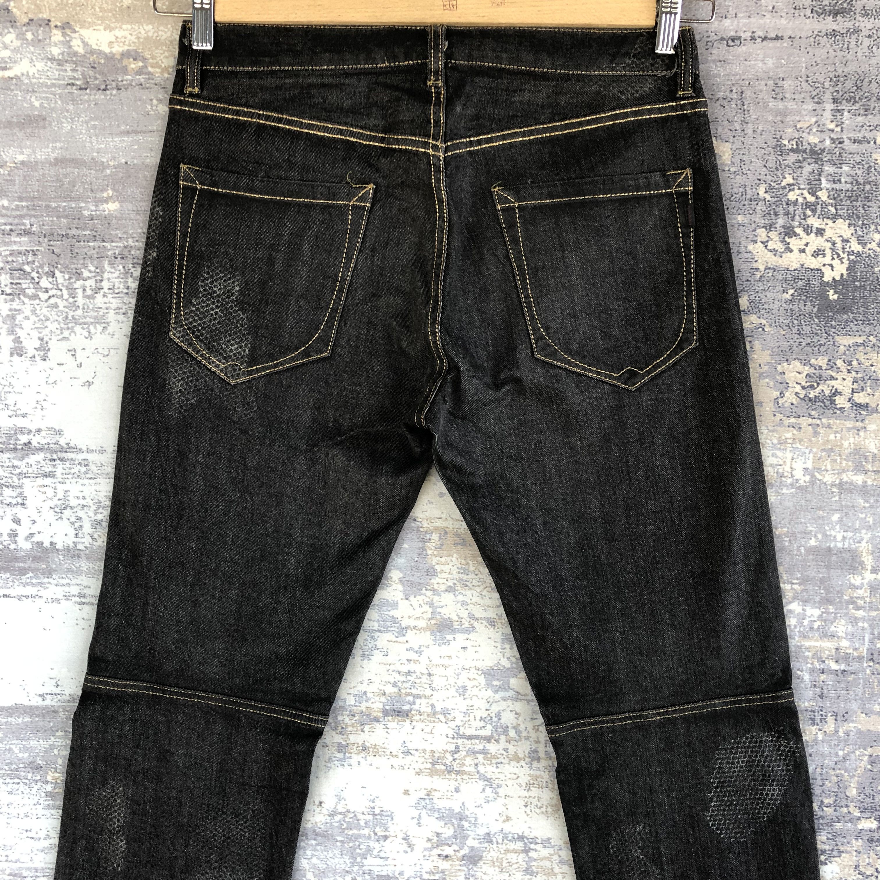 Japanese Brand Vintage Y2K 291295 Homme Jeans 291295 Homme Straight Denim Size US 32 / EU 48 - 4 Thumbnail