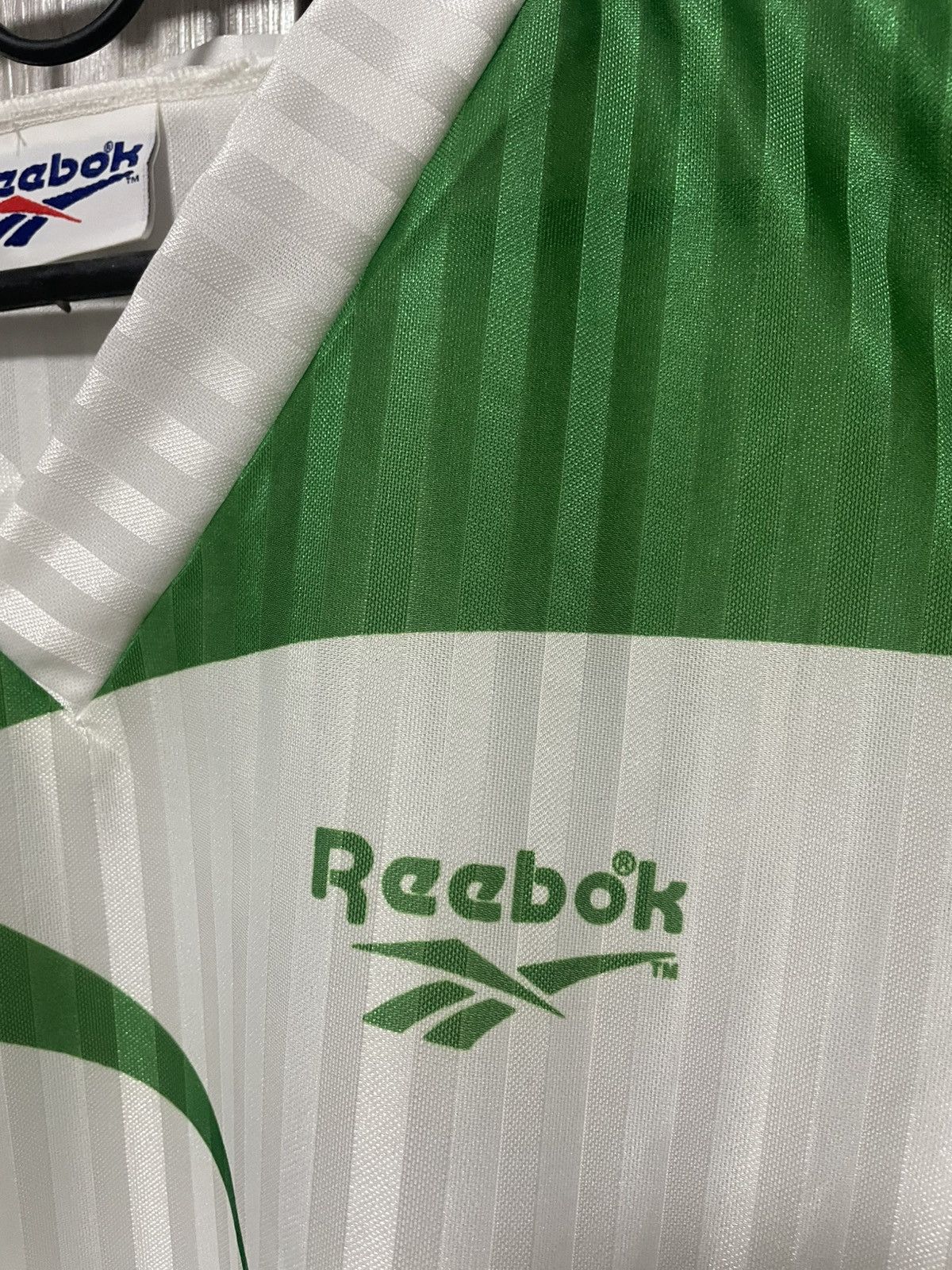 Reebok × Vintage Vintage 90s Reebok Longsleeve Jersey Rare Y2K Streetwear Tee Size US XXL / EU 58 / 5 - 5 Thumbnail