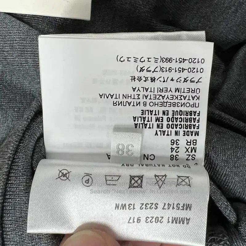 Miu Miu Miu Miu Gray Cotton Logo Embroidered Dress . Size S / US 4 / IT 40 - 5 Thumbnail