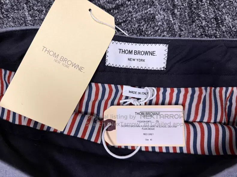 Thom Browne Thom Browne Pleated Skirt Size 26" / US 2 / IT 38 - 4 Thumbnail