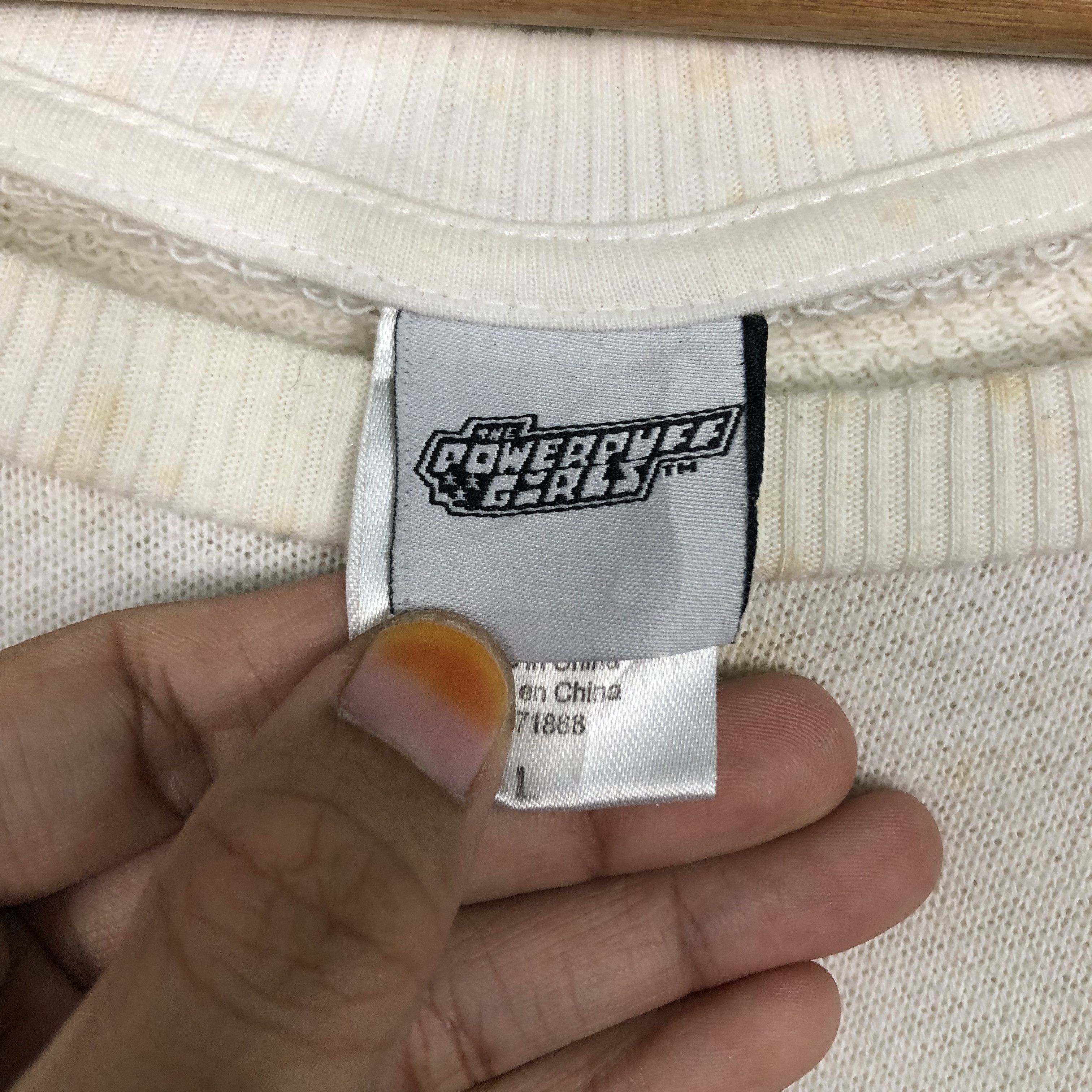 Japanese Brand 📌Vintage Sweatshirt Cartoon The Powerpuff Girls Big Logo Size US L / EU 52-54 / 3 - 14 Thumbnail