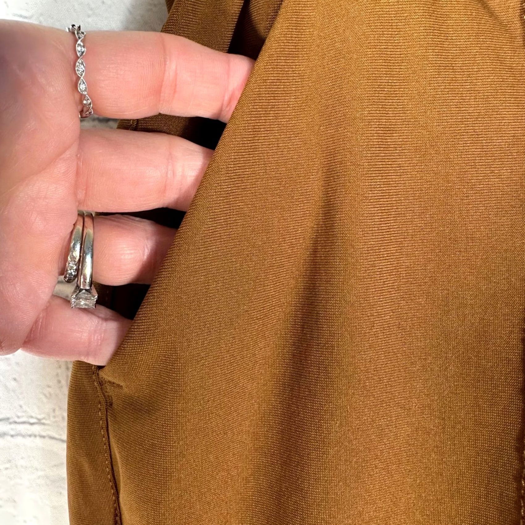 Lululemon Lululemon Warpstreme Jogger 27 Roasted Brown High Rise Pleated Pants Womens Size 27" / US 4 / IT 40 - 5 Thumbnail