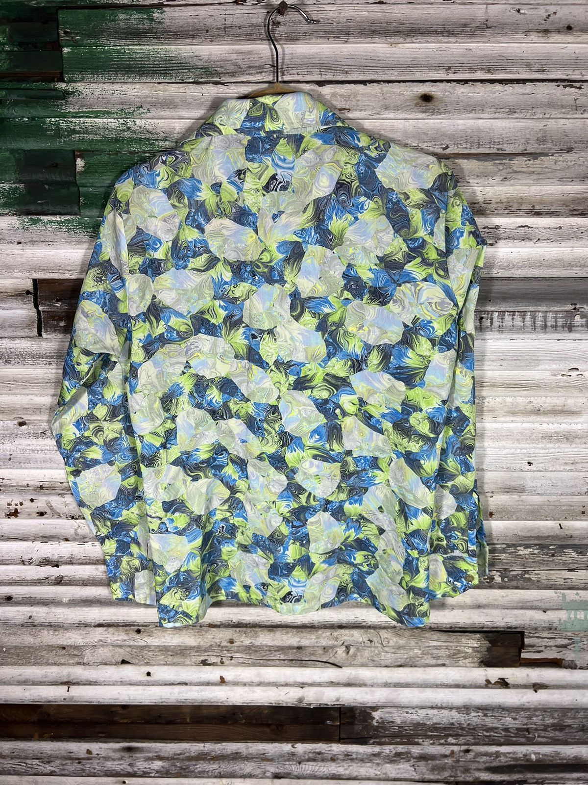 Vintage Vintage 80s Disco Shirt Size US S / EU 44-46 / 1 - 2 Thumbnail