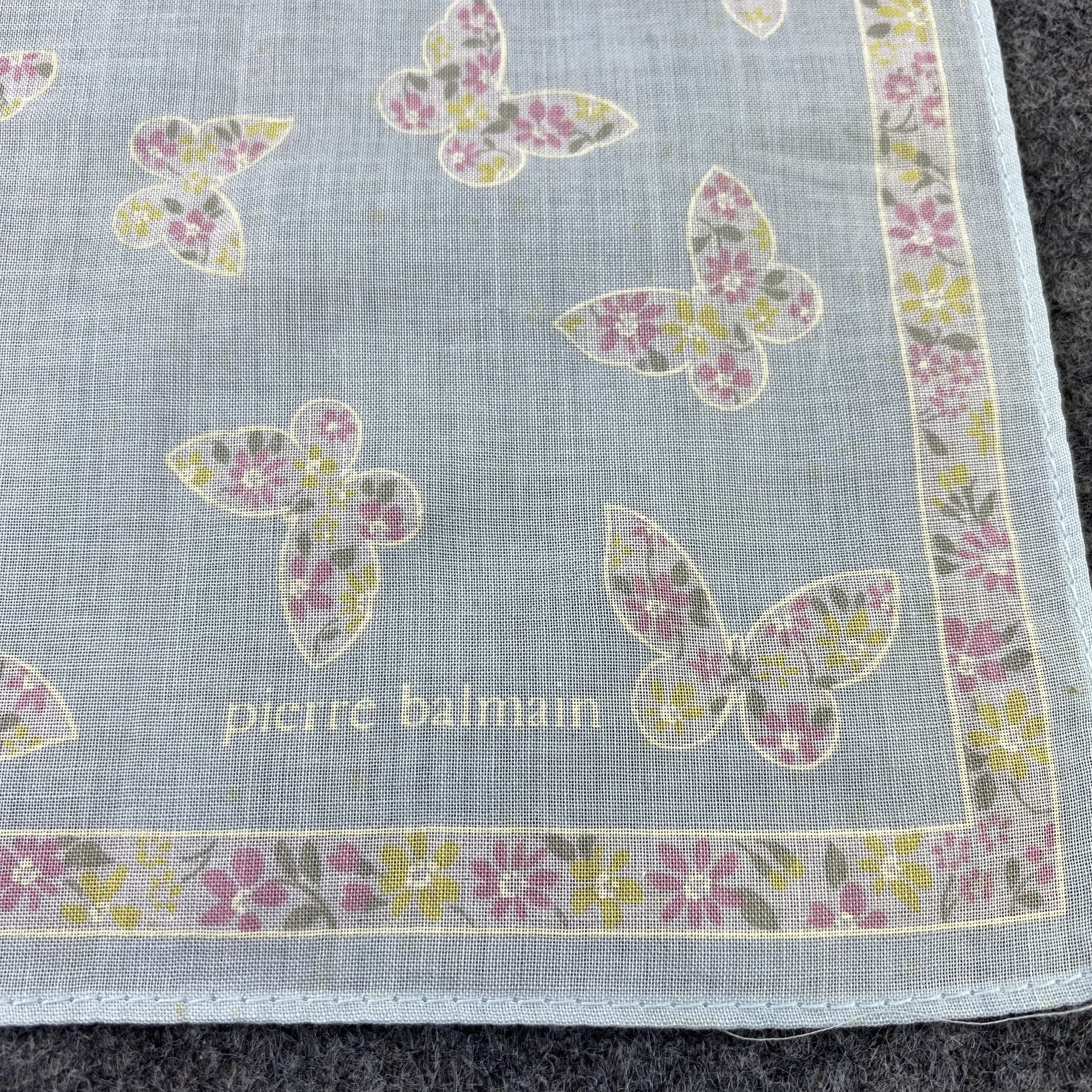 Pierre Balmain × Vintage Pierre Balmain Handkerchief / Bandana / Neckerchief-B591 Size ONE SIZE - 5 Thumbnail