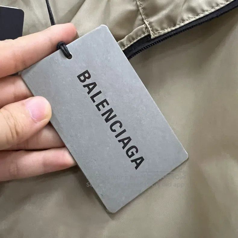 Balenciaga Balenciaga Patchwork Big Logo Printed School Jacket Size US S / EU 44-46 / 1 - 5 Thumbnail