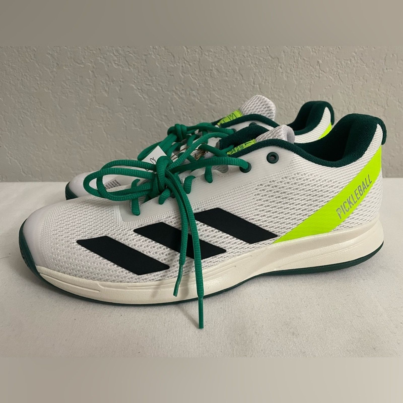 Adidas Adidas Courtflash Pickleball in White/BlackGreen Men 10.5 Size US 10.5 / EU 43-44 - 5 Thumbnail