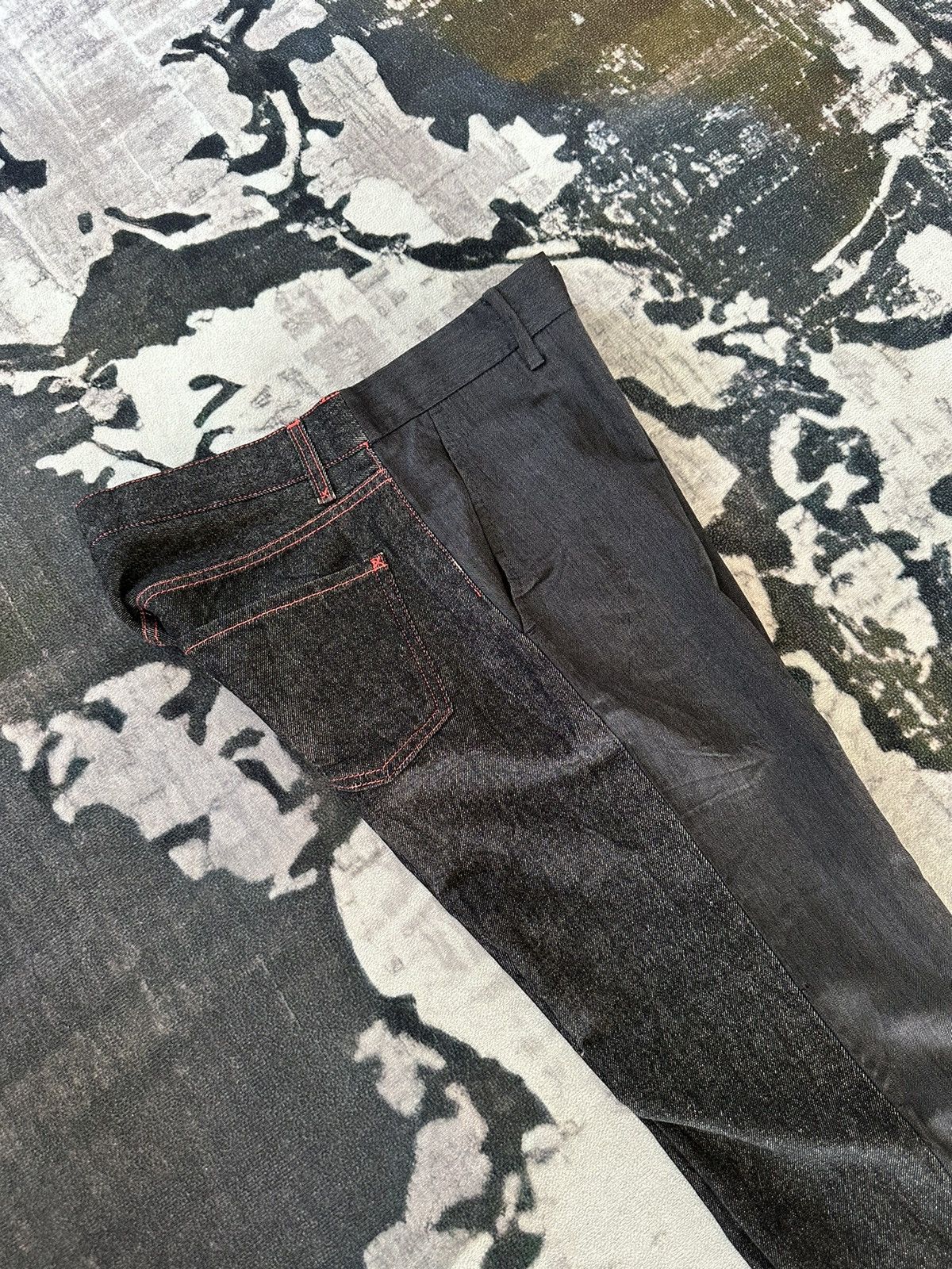 Dolce & Gabbana 1997 Dolce & Gabbana denim trauser minimalist pant Size US 32 / EU 48 - 6 Thumbnail