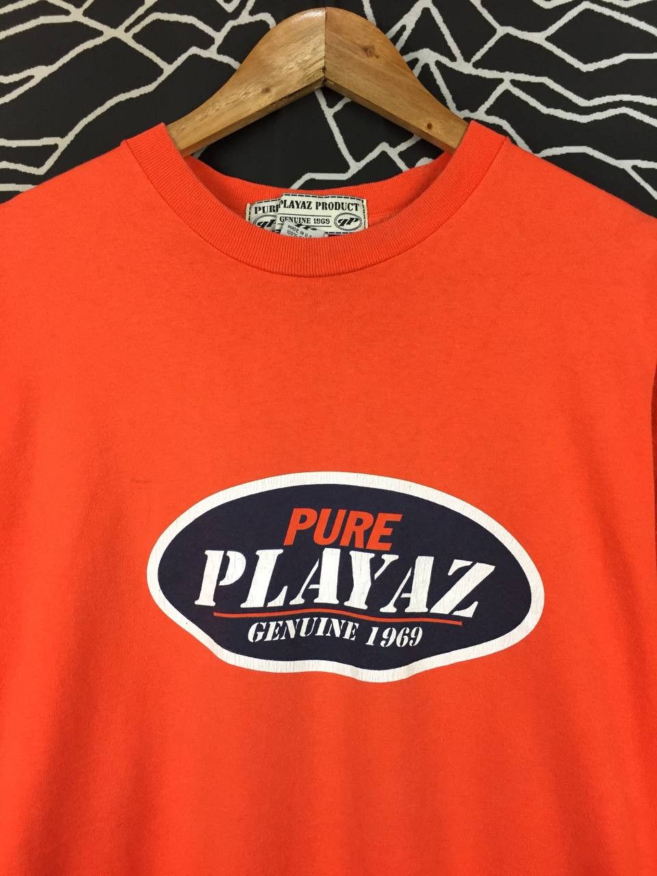 Vintage Vtg 90s Pure Playaz Made in Usa Hip Hop Streetwear Rap Tee Size US XXL / EU 58 / 5 - 3 Thumbnail