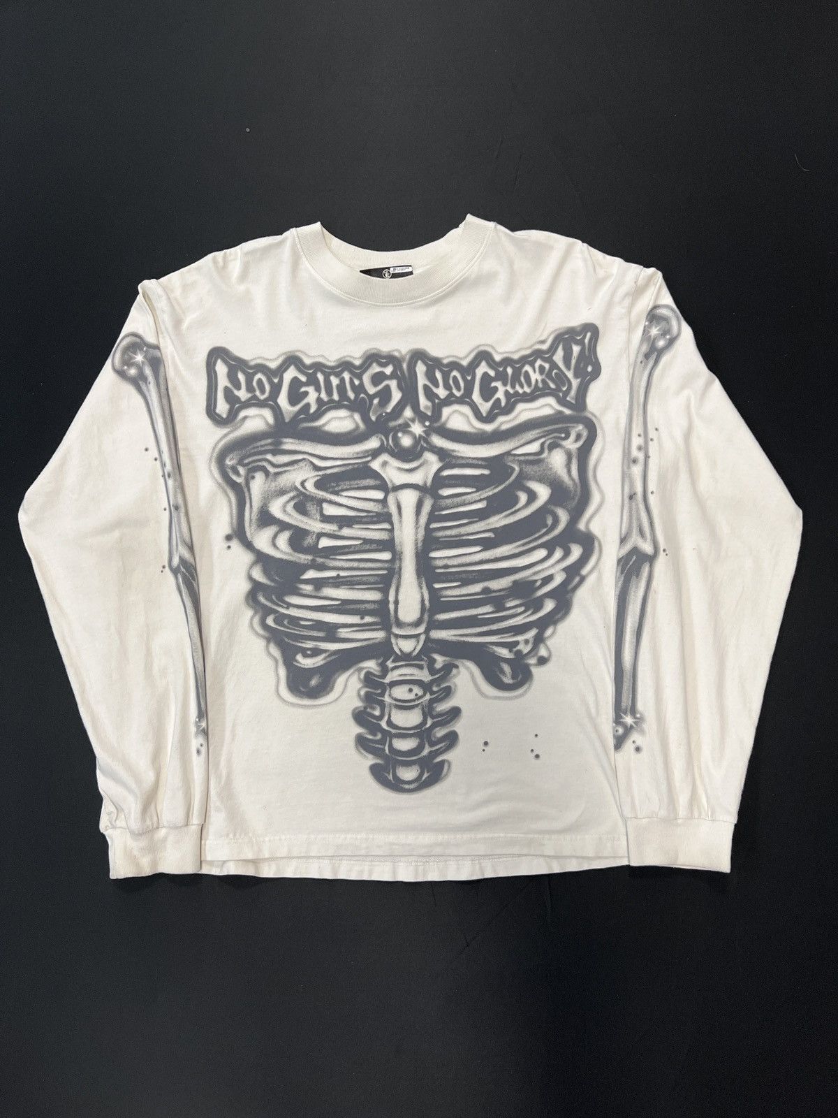 HellStar Airbrushed Bones L/S Tee 