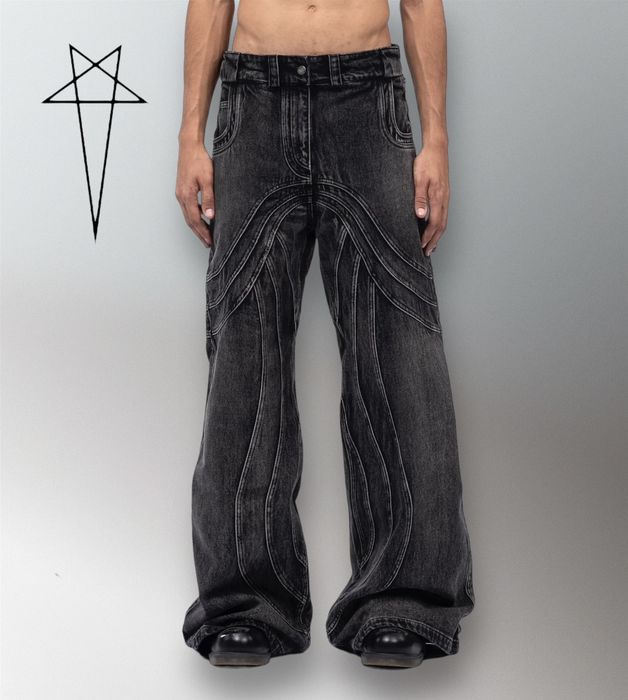 Streetwear NO FAITH STUDIOS HEAVY WAVE DENIM Grailed