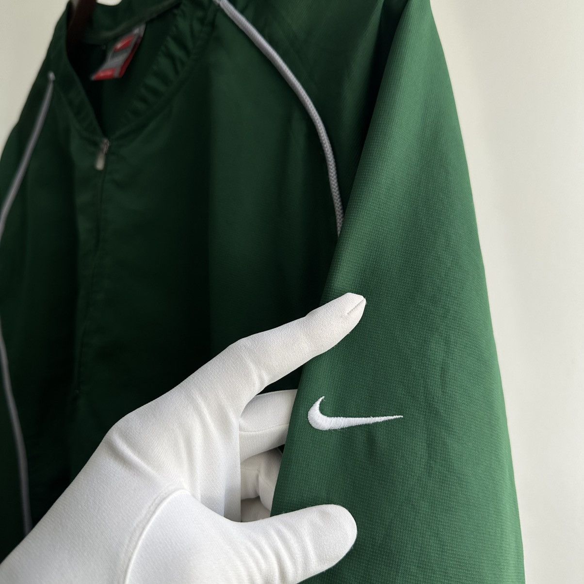Nike Vintage 90s Nike Quarter Windbreaker Jacket Size US XL / EU 56 / 4 - 5 Thumbnail