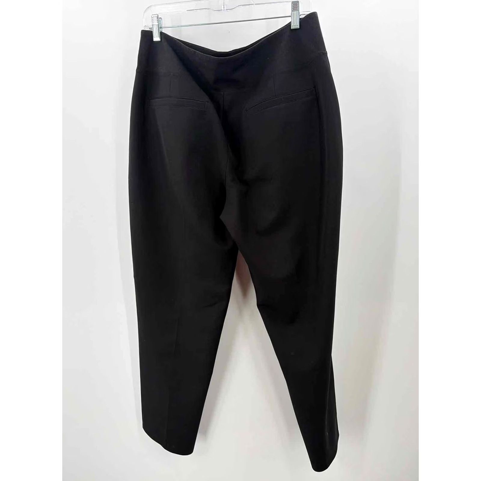 Athleta Athleta Black Pull On Pants 12 Regular Womens Size 34" / US 12 / IT 48 - 2 Thumbnail