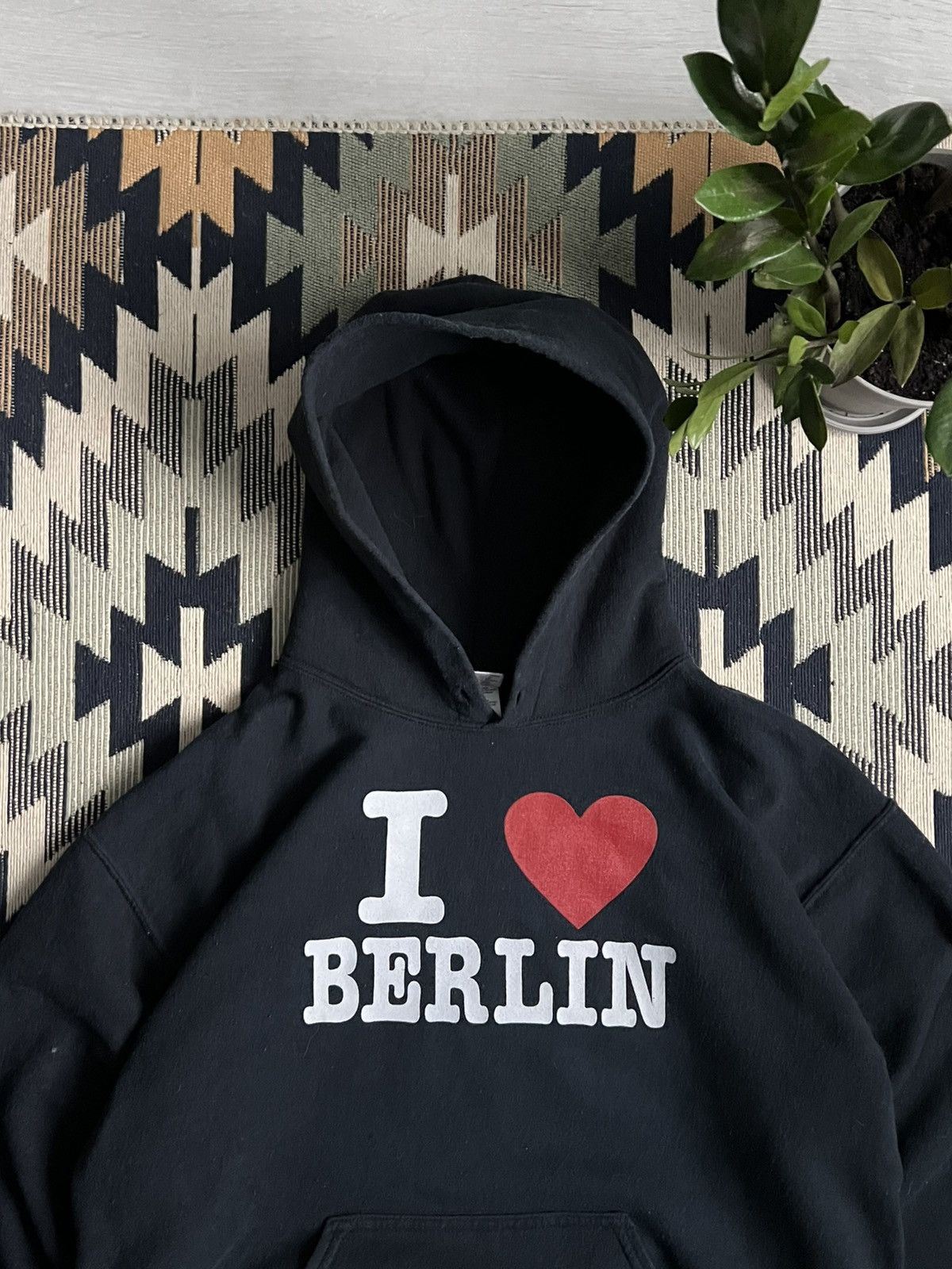 I Love NY × Vintage Vintage „I Love Berlin” Germany Hype Hoodie Size US M / EU 48-50 / 2 - 4 Thumbnail