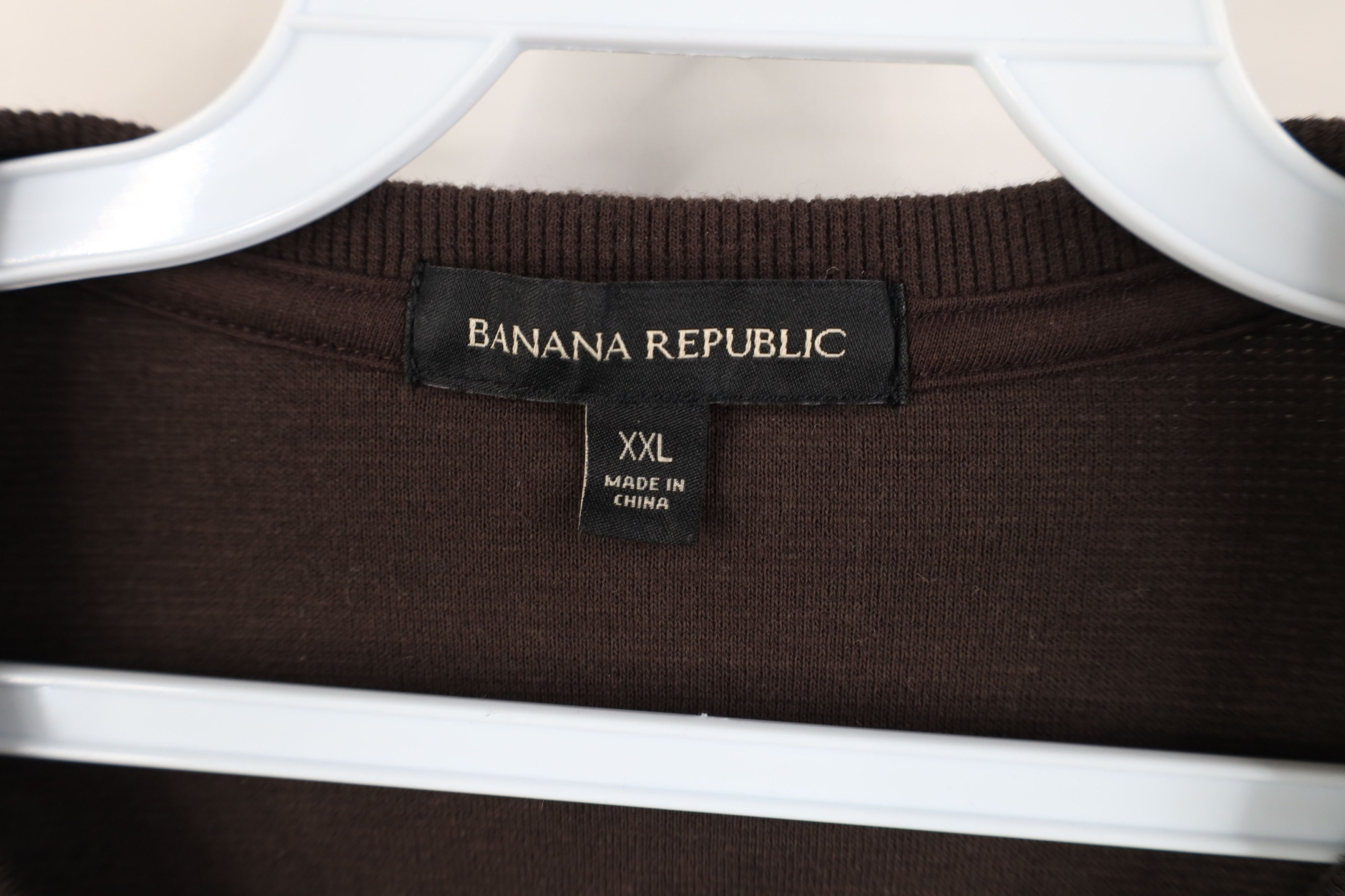 Banana Republic Vintage Y2K Banana Republic Waffle Knit Long Sleeve T-Shirt Size US XXL / EU 58 / 5 - 6 Thumbnail
