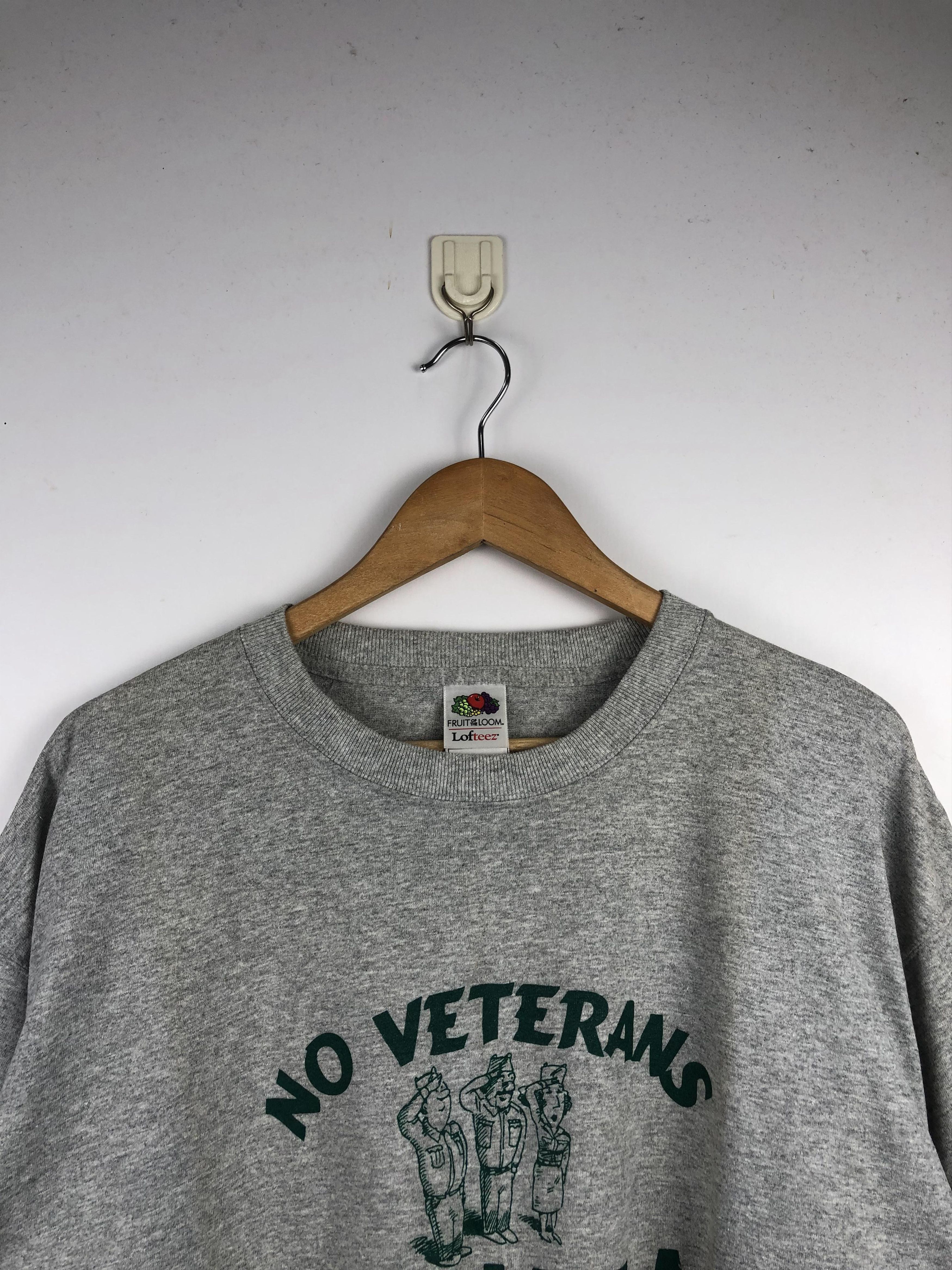 Other Vintage 90s No Veterans No U.S.A Military T Shirt TA0346 Size US XL / EU 56 / 4 - 2 Thumbnail