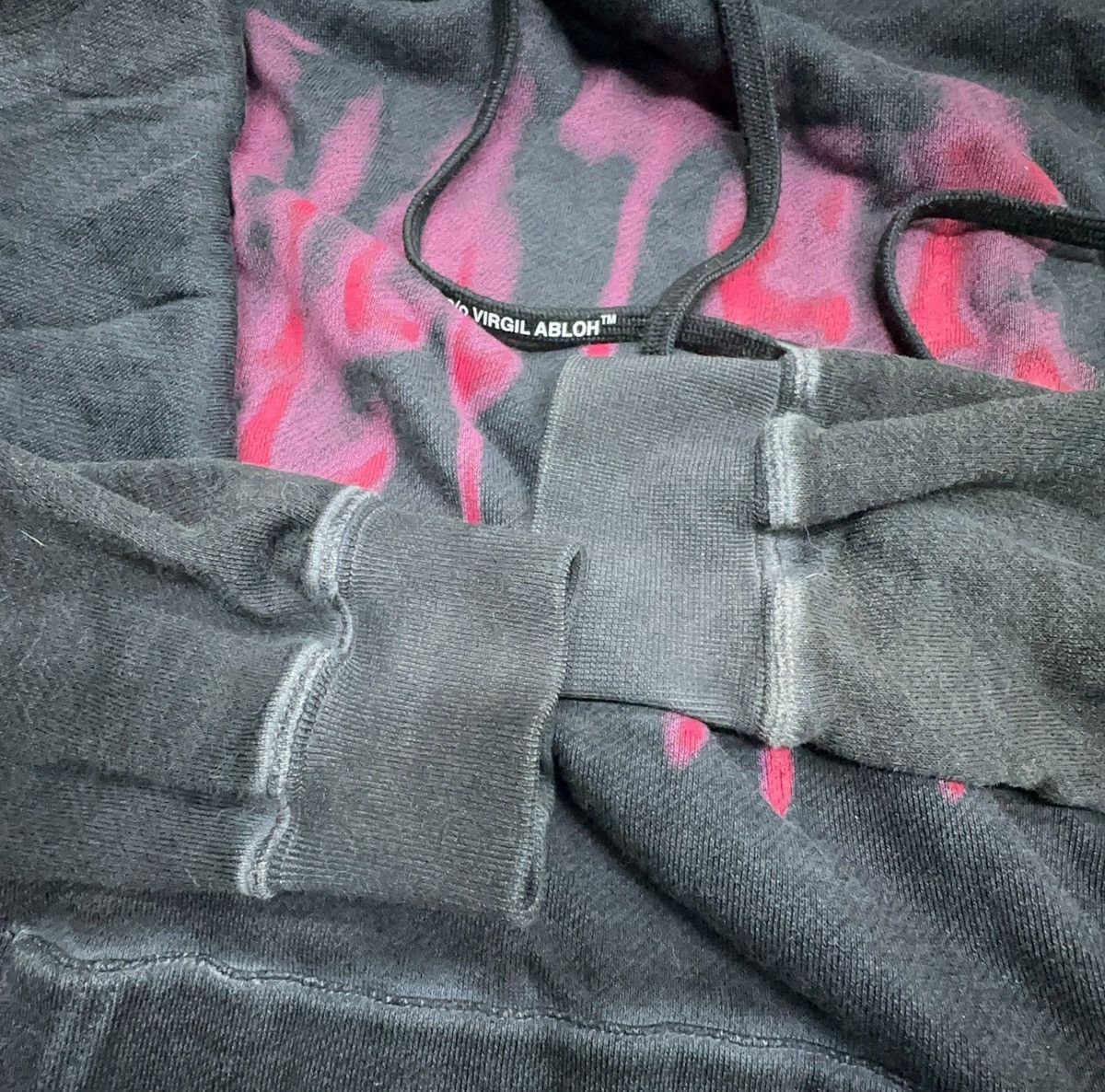 Off-White Off-White c/o Virgil Abloh 2019 Graphic Print Hoodie Size US M / EU 48-50 / 2 - 7 Thumbnail