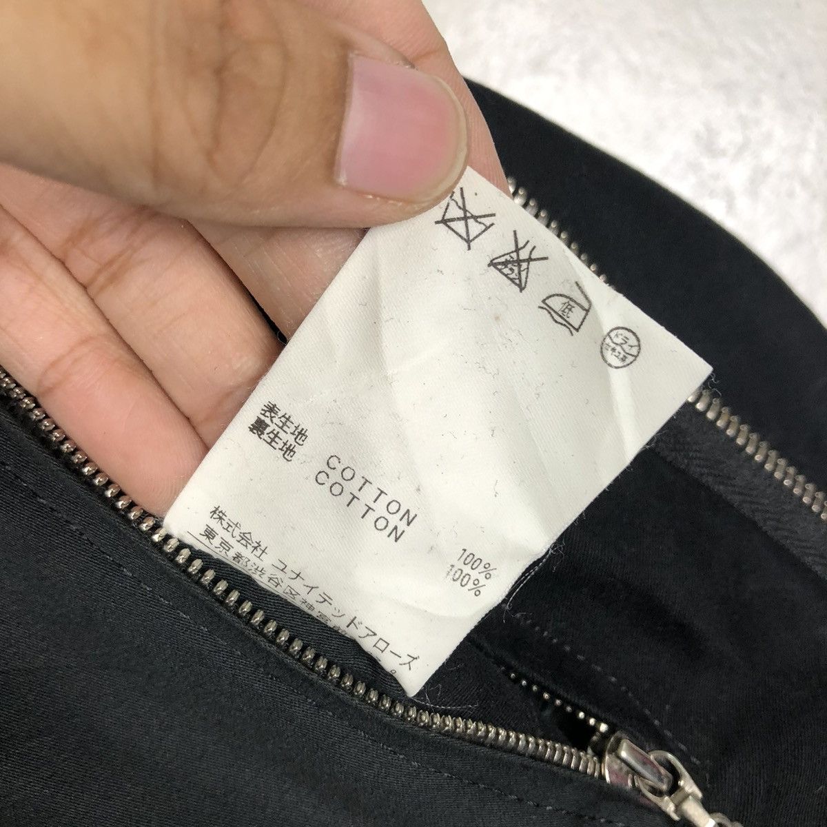 Japanese Brand VINTAGE BIKER JACKET CARGO UNITED ARROWS ISSEY MIYAKE JAPAN Size US M / EU 48-50 / 2 - 21 Thumbnail