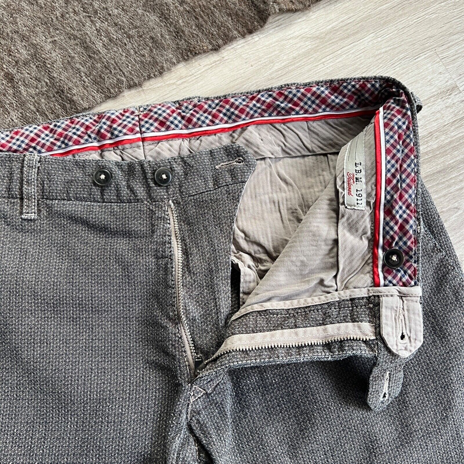 L.B.M. 1911 L.B.M. 1911 Cotton Slim Pants 8895AC Size US 34 / EU 50 - 8 Thumbnail