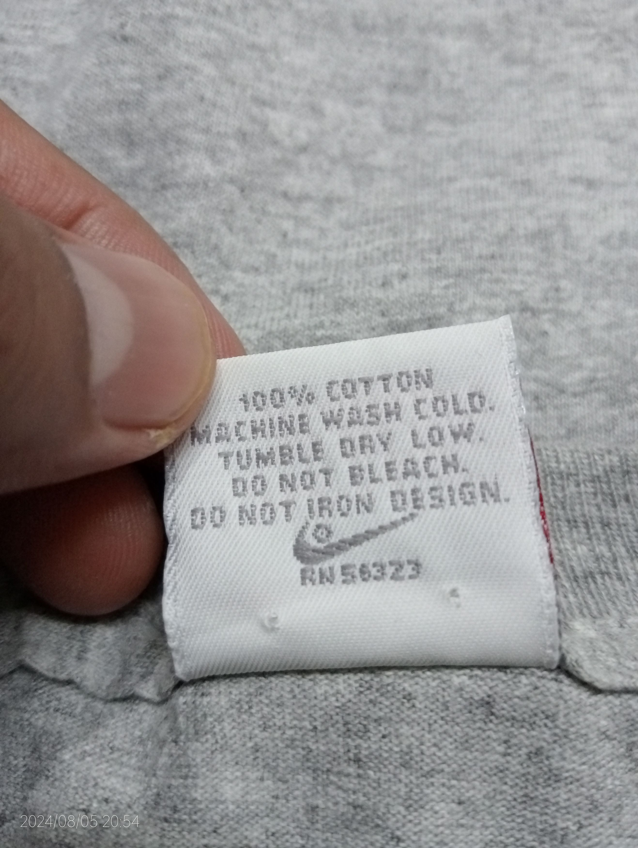 Nike Vintage '80s Nike Single Stitch Long Sleeve Tshirt USA Size US M / EU 48-50 / 2 - 3 Thumbnail