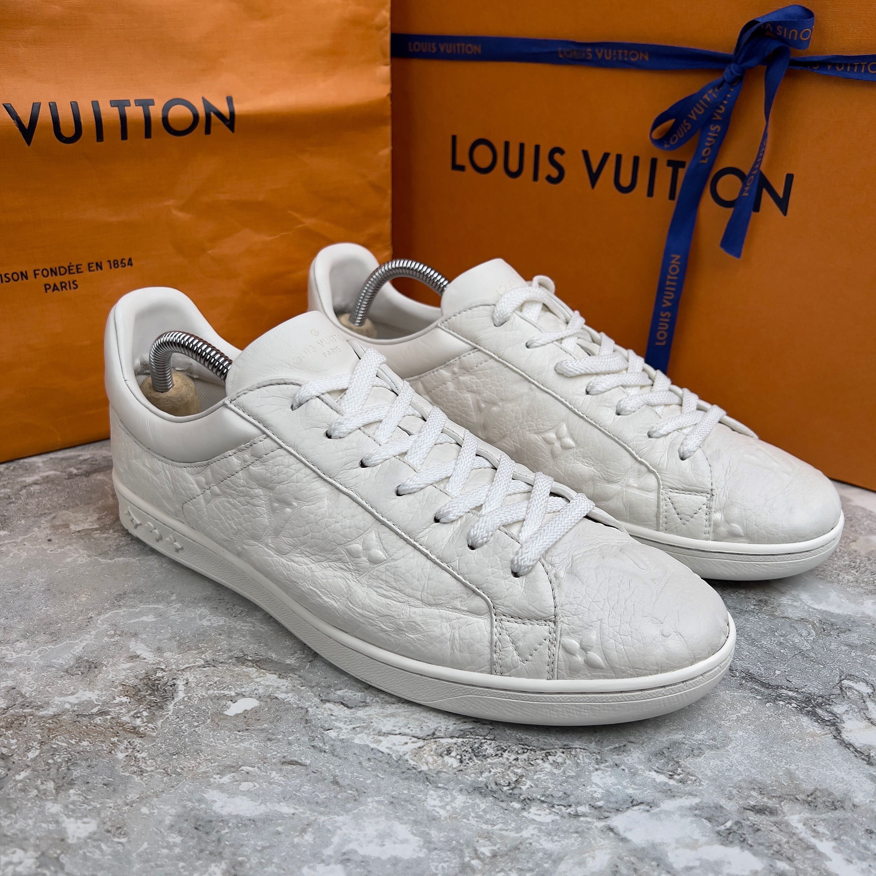 Louis Vuitton Luxembourg LV Monogram Sneakers Leather