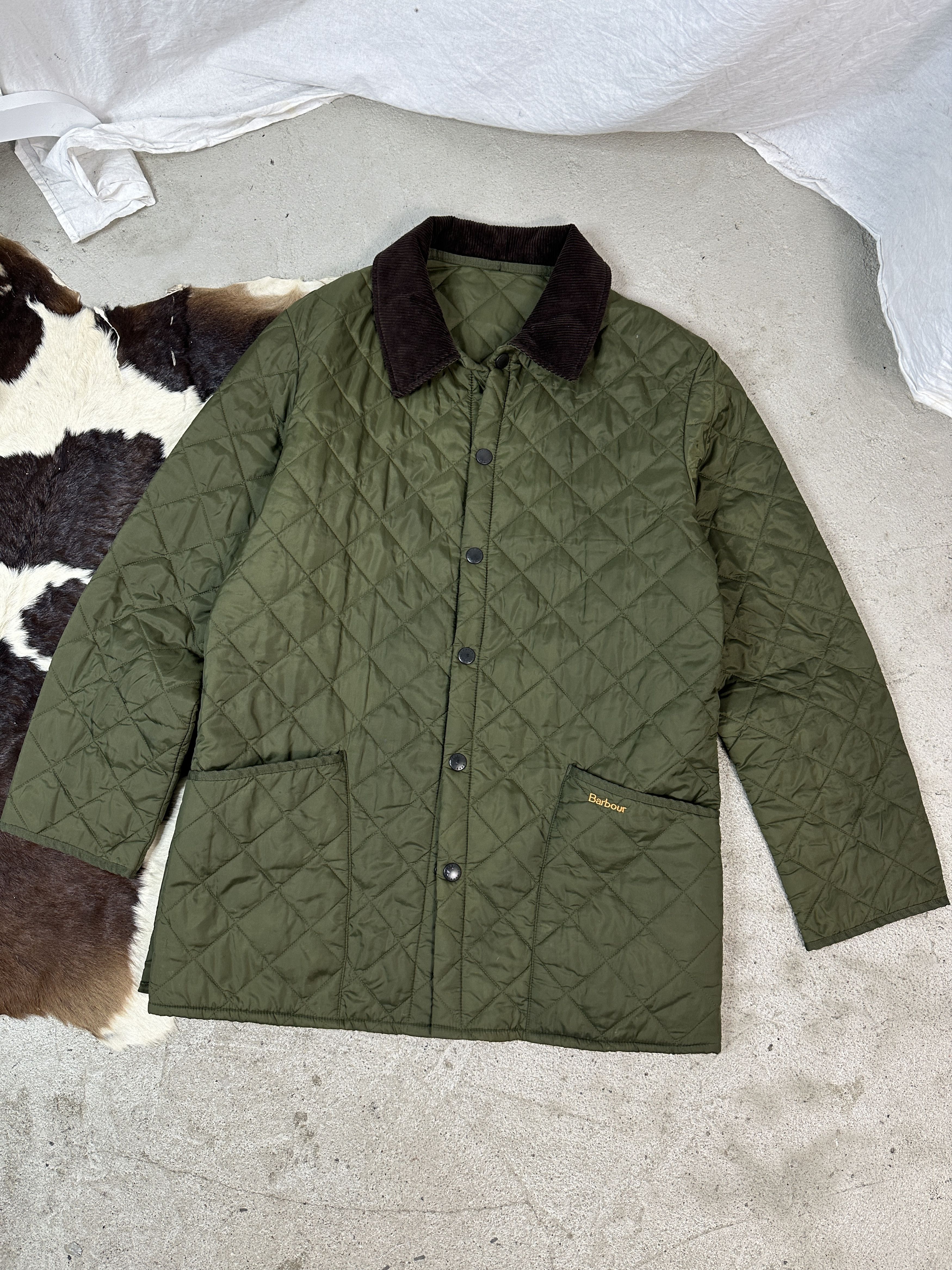Barbour × Vintage Barbour Quilted Jacket Size M / US 6-8 / IT 42-44 - 1 Thumbnail