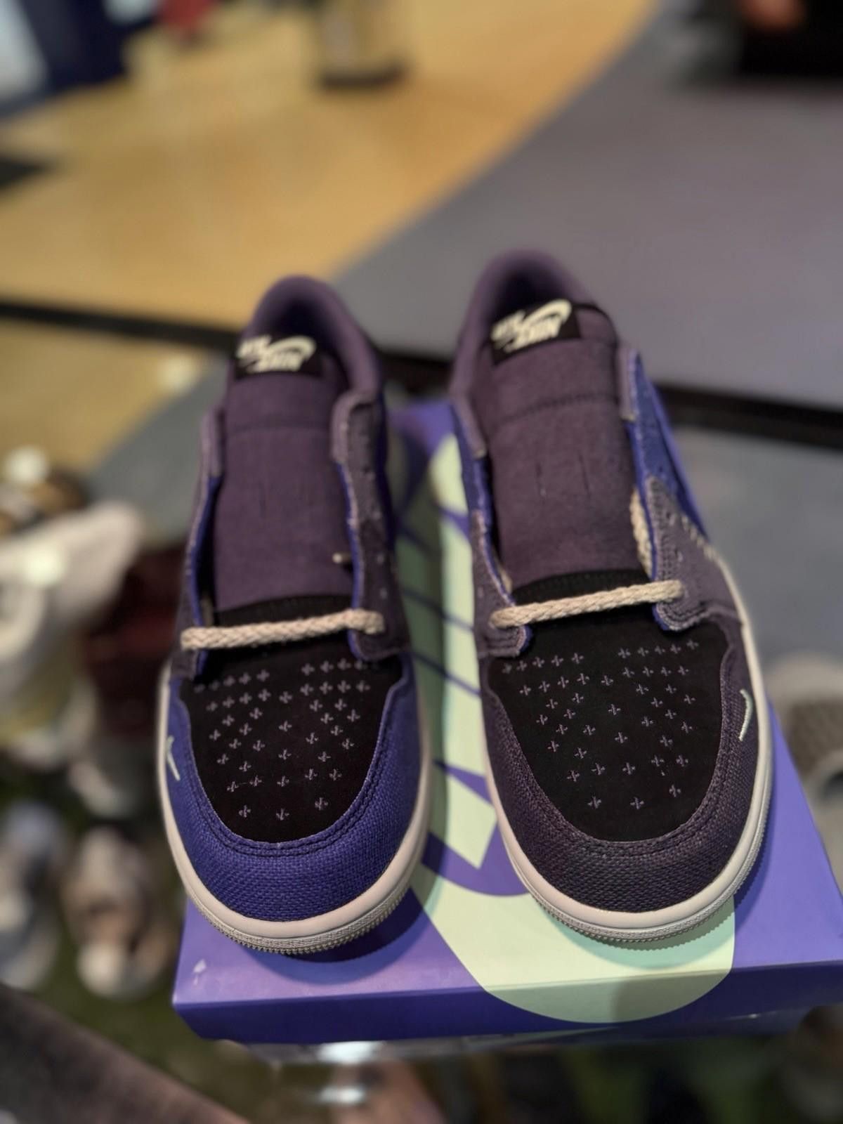 Jordan Brand 10.5M Zion Williamson x Air Jordan 1 Low OG Voodoo Alternate Size US 10.5 / EU 43-44 - 7 Thumbnail