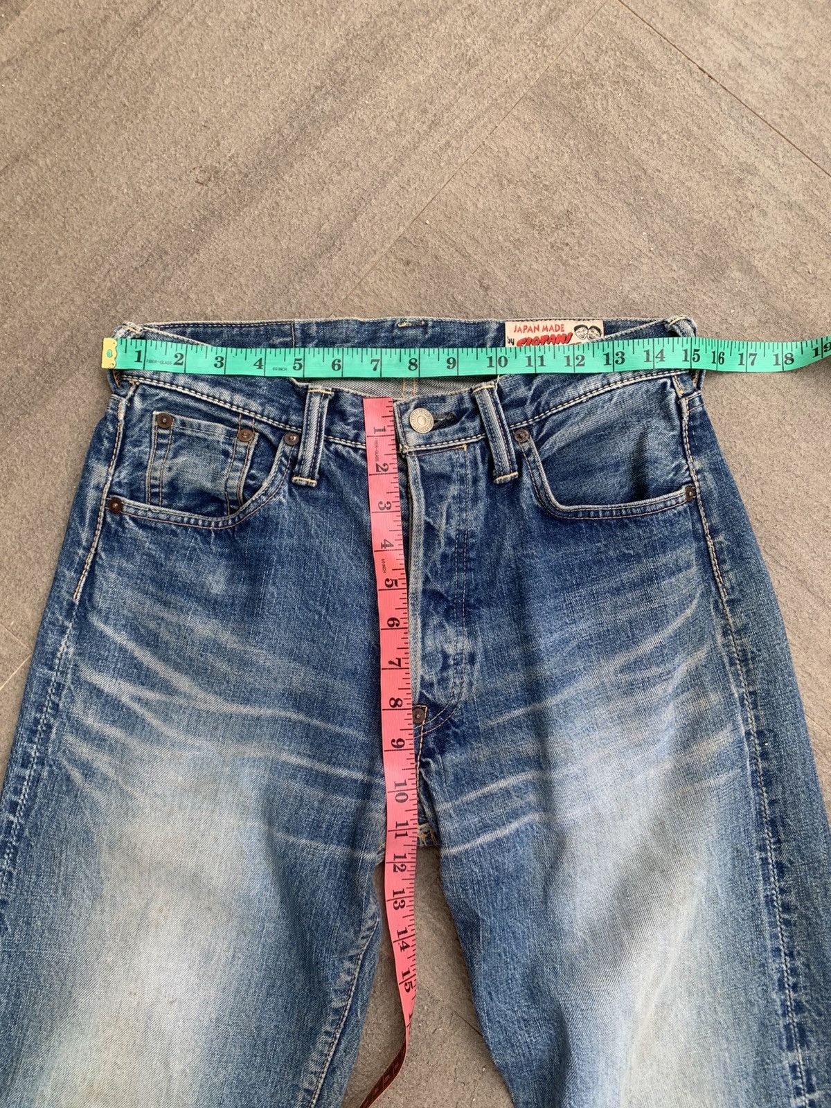 Evisu × Vintage Vintage Evisu Siotani Brothers Selvedge Jeans Size US 30 / EU 46 - 14 Thumbnail