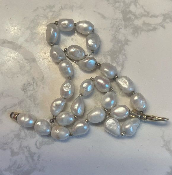 mejuri Mejuri - Bold pearl necklace (Deadstock) Size ONE SIZE - 7 Thumbnail