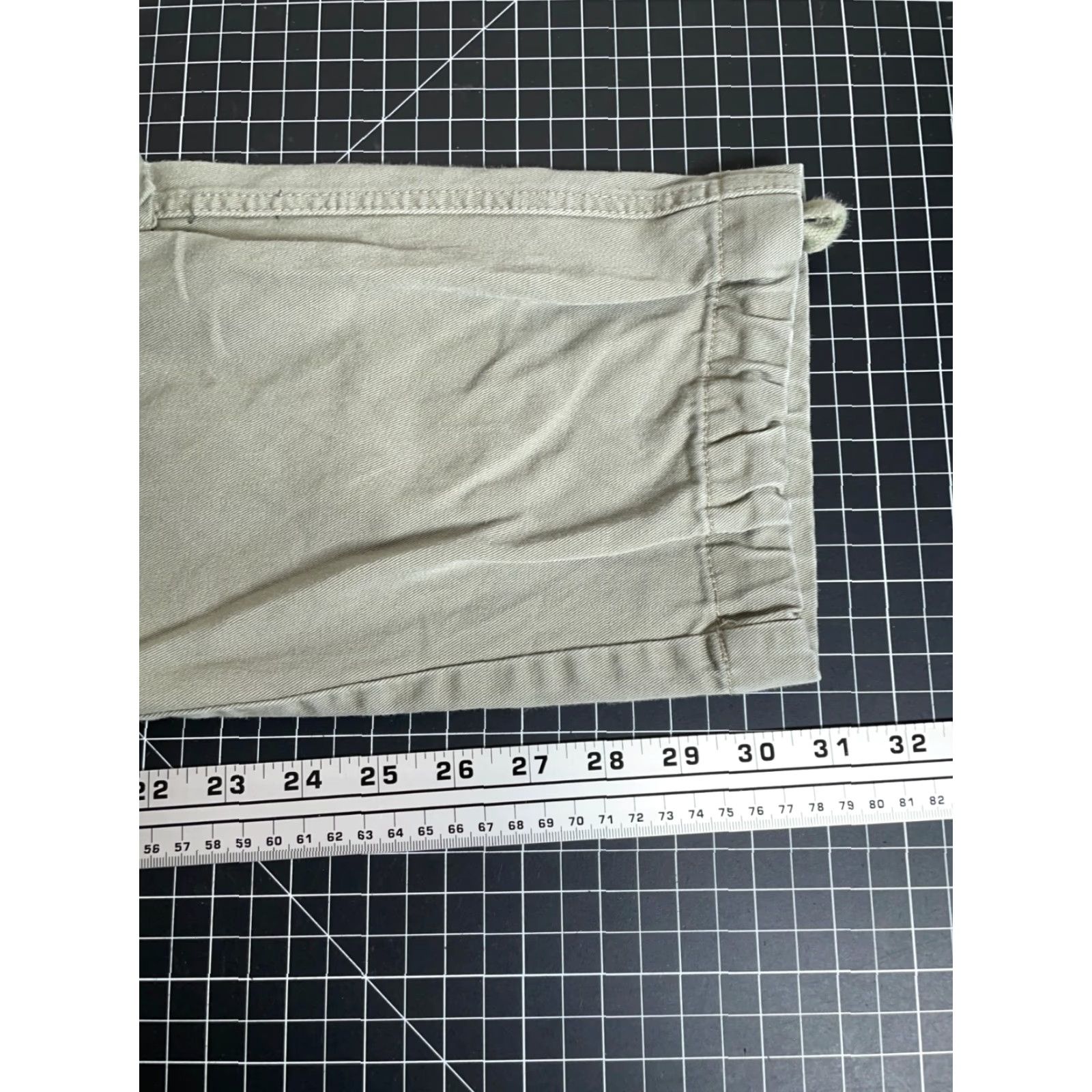 Vintage VINTAGE Matchstick Men's Cargo Pants Casual Workwear Green 30 x 31 Military Style Size US 30 / EU 46 - 6 Thumbnail
