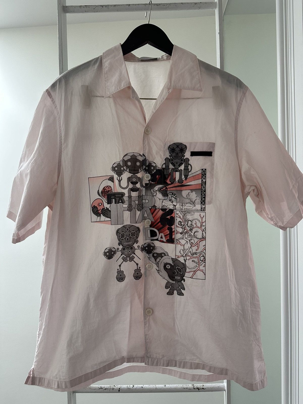 Prada Prada 2017 Robot Monkey Shirt Size US XXL / EU 58 / 5 - 1 Thumbnail