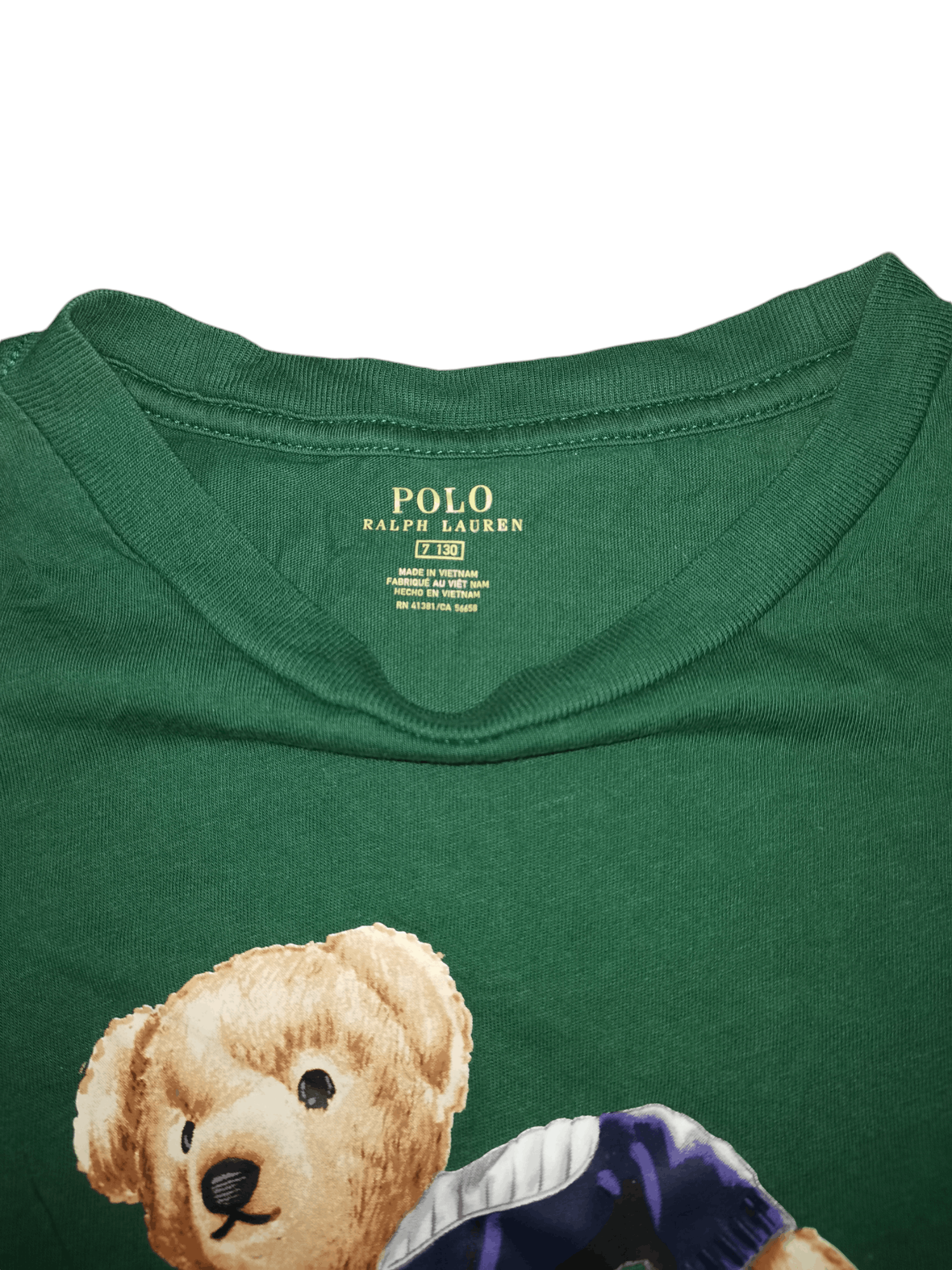 Polo Ralph Lauren × Ralph Lauren Ralph lauren polo bear football shirt size 7 kids Size US XXS / EU 40 - 4 Thumbnail