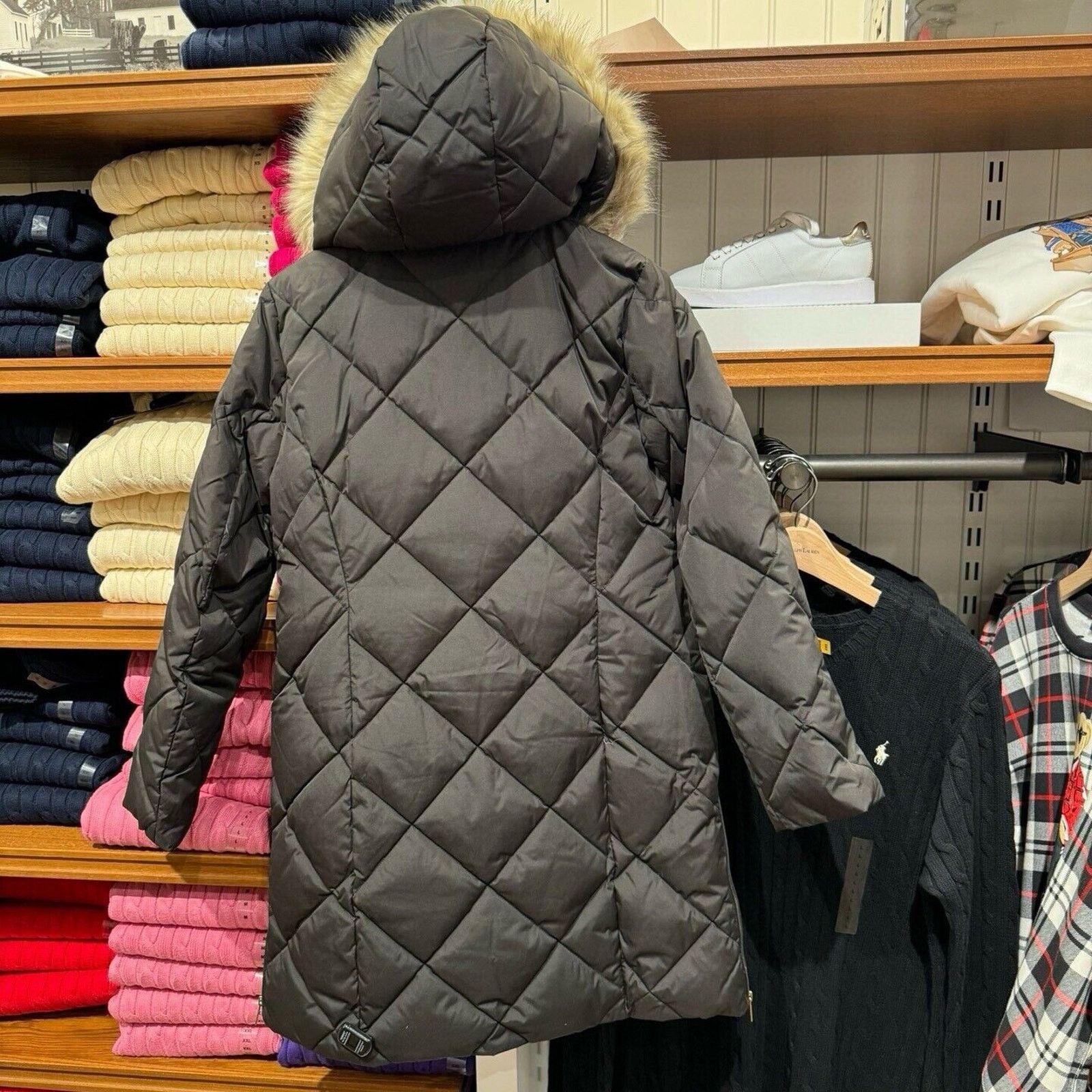Ralph Lauren NWT Polo Ralph Lauren Women's Hooded Down Coat Jacket Medium Size M / US 6-8 / IT 42-44 - 8 Thumbnail