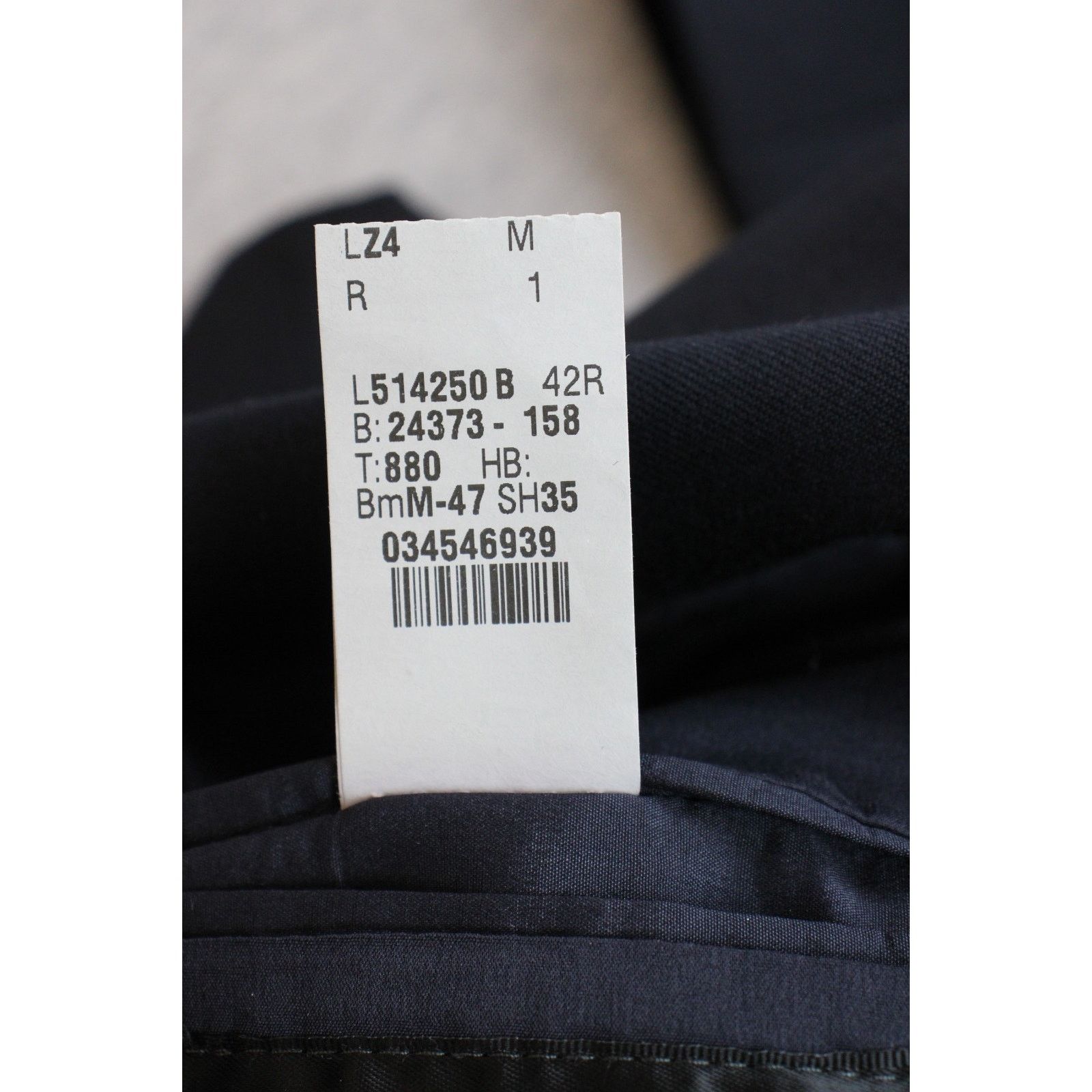 Lauren Ralph Lauren Lauren Ralph Lauren Blazer Mens Size 42R Navy Blue 100% Wool Size 42R - 8 Thumbnail