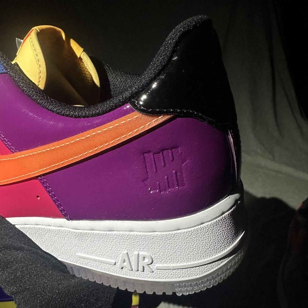 Nike Air Force 1 Low SP Undefeated Multi-Patent Total Orange