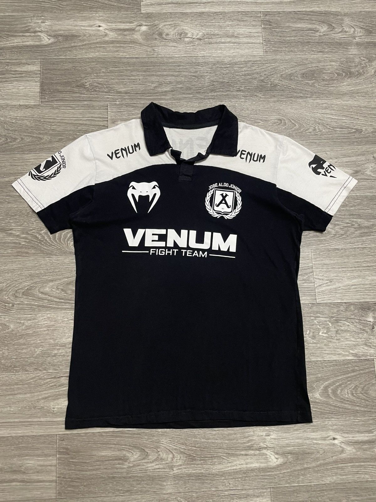 Other Vintage Venum Fight Team Jose Aldo Junior Polo Shirt Size US L / EU 52-54 / 3 - 1 Thumbnail