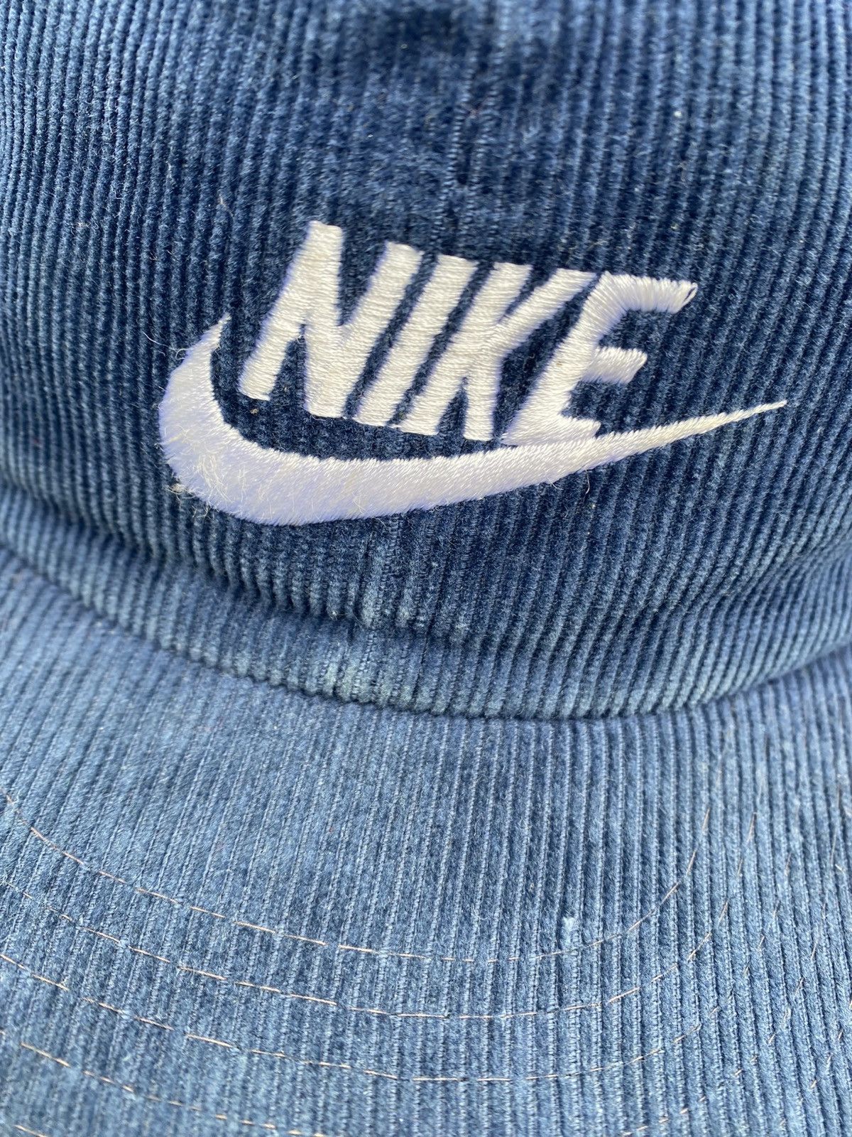 Nike Vintage 80s nike corduroy hat Size ONE SIZE - 2 Thumbnail