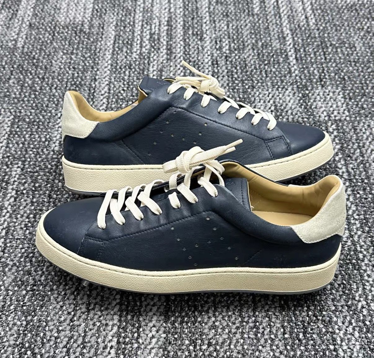 Hogan HOGAN H672 Leather Vintage Low-Top Sneakers J42 Size US 8 / EU 41 - 4 Thumbnail