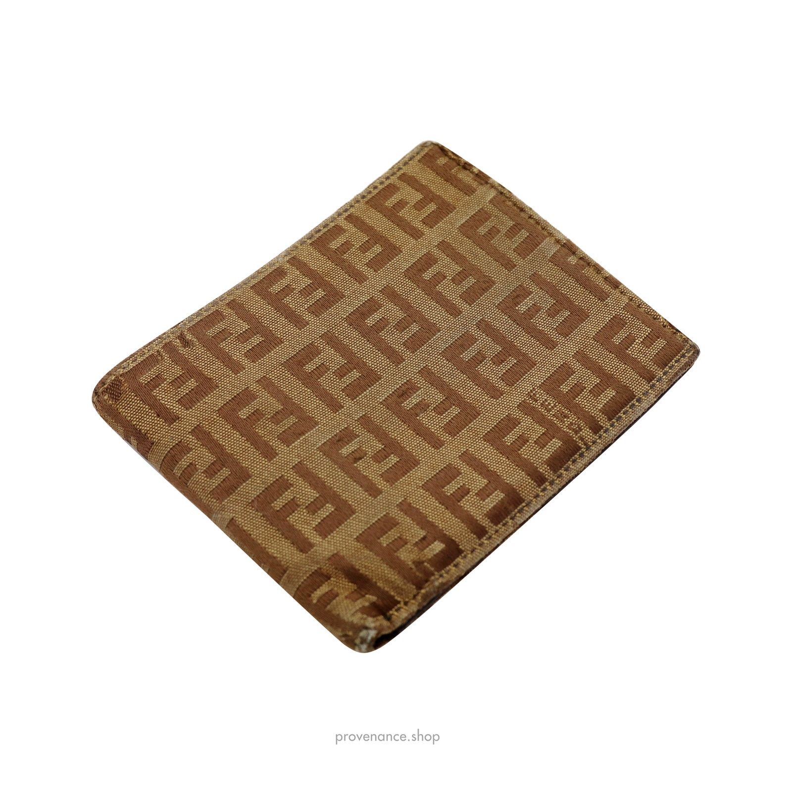 Fendi 🔴 Fendi Bifold Wallet - Micro FF Zucca Size ONE SIZE - 3 Thumbnail