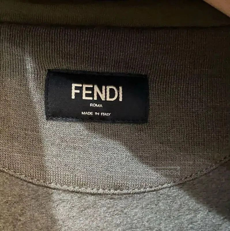 Fendi Fendi Green Wool Men's Outerwear Jacket . Size US M / EU 48-50 / 2 - 4 Thumbnail