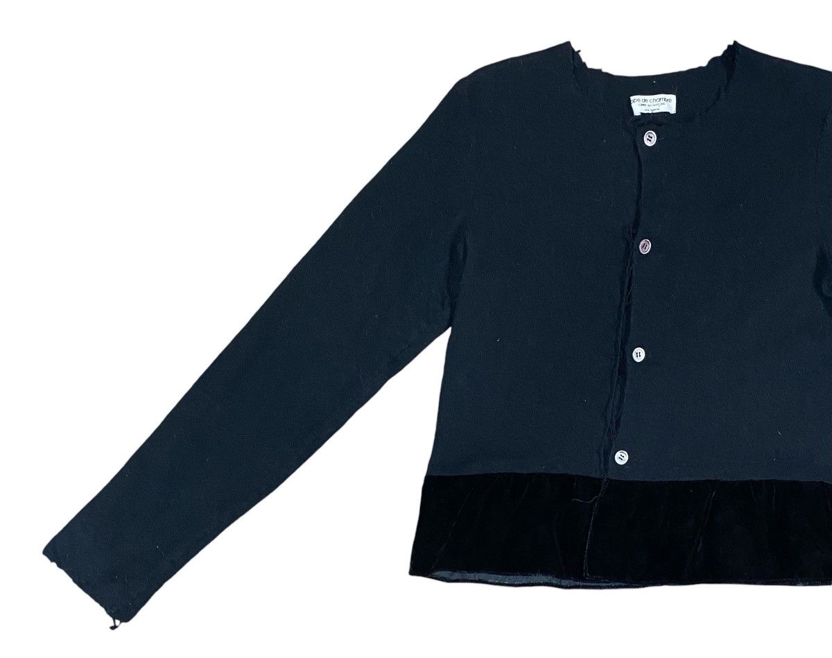 Comme des Garcons COMME Des GARCONS Wool Button Blouse Shirt Size XS / US 0-2 / IT 36-38 - 2 Thumbnail